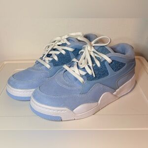 Nike Air Jordan 4 RM Kids Blue UNC Sneakers IH2346-400 Size 13.5C